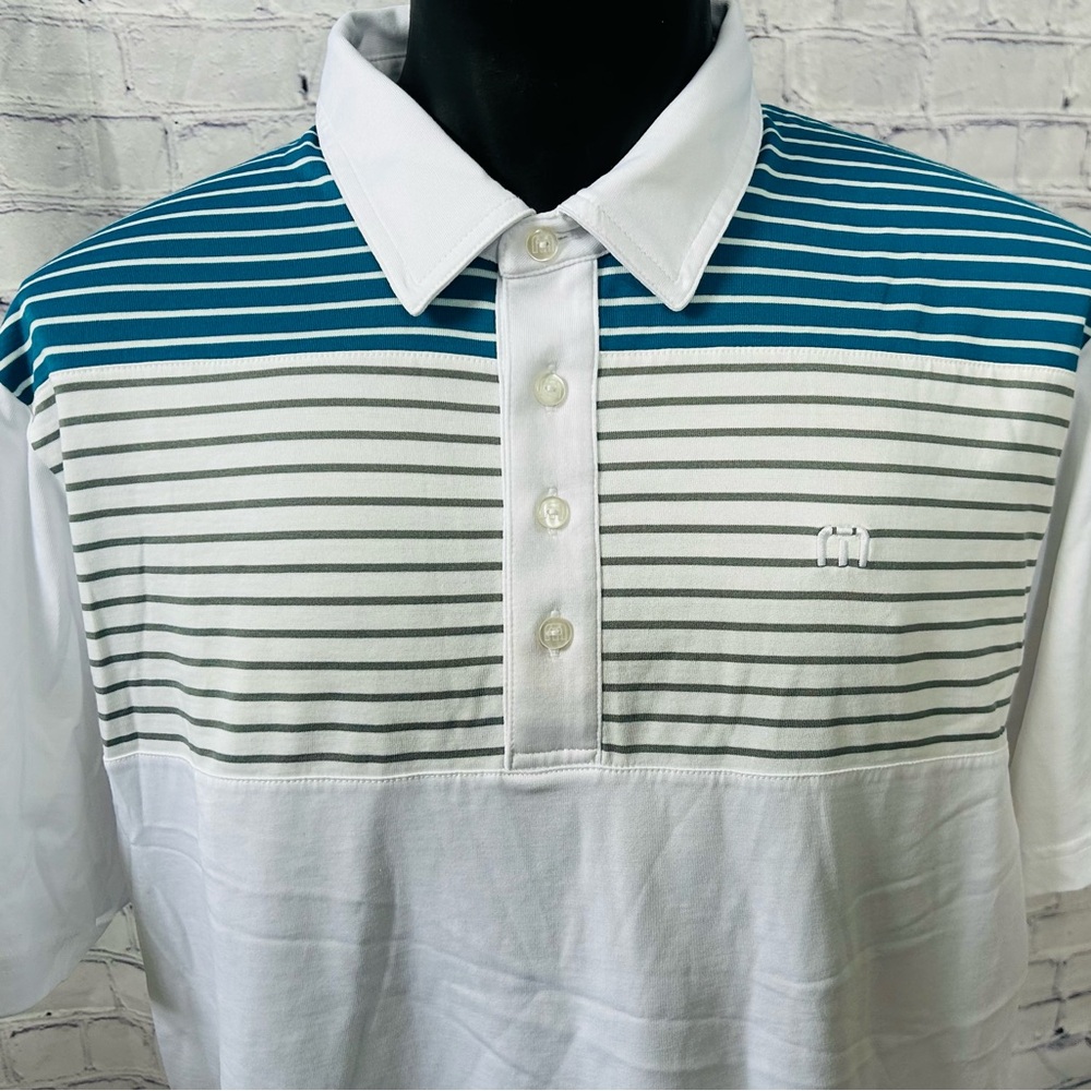TRAVIS MATHEW mens size XL soft cotton golf polo - Picture 2 of 8